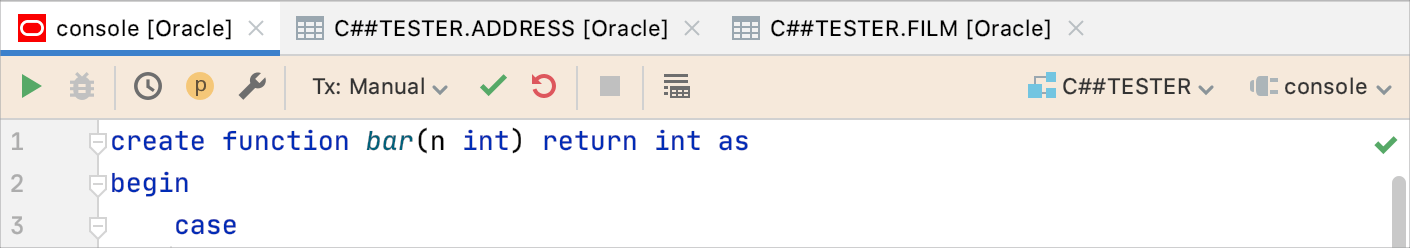 编辑器颜色已启用 编辑器颜色已启用
