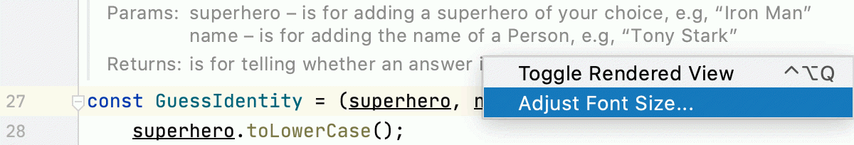 调整字体大小 调整字体大小