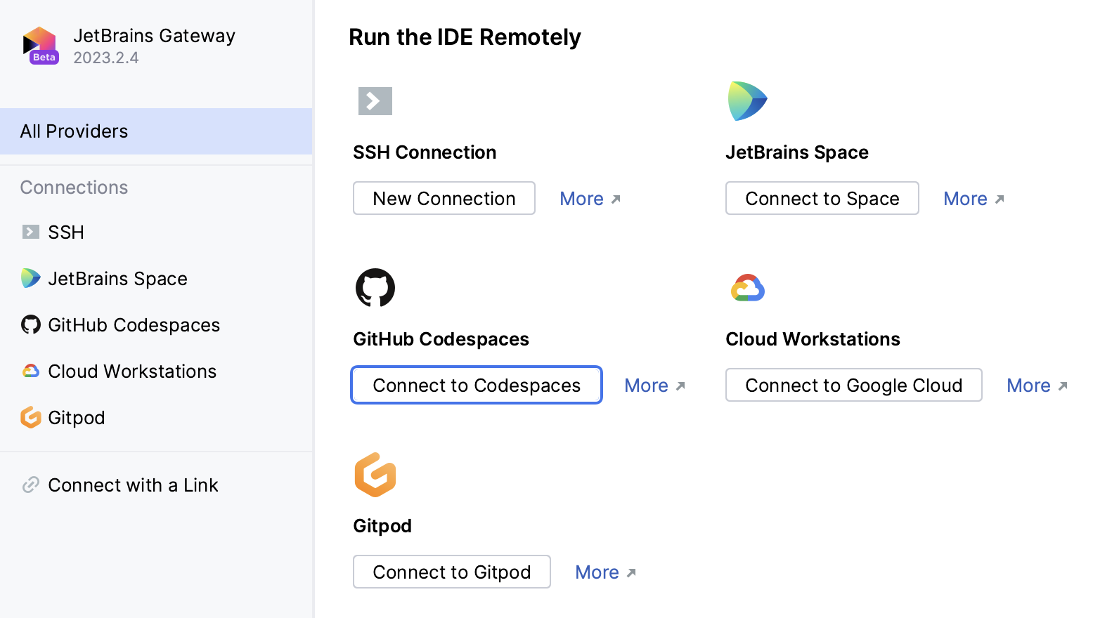 连接到 GitHub Codespaces 连接到 GitHub Codespaces