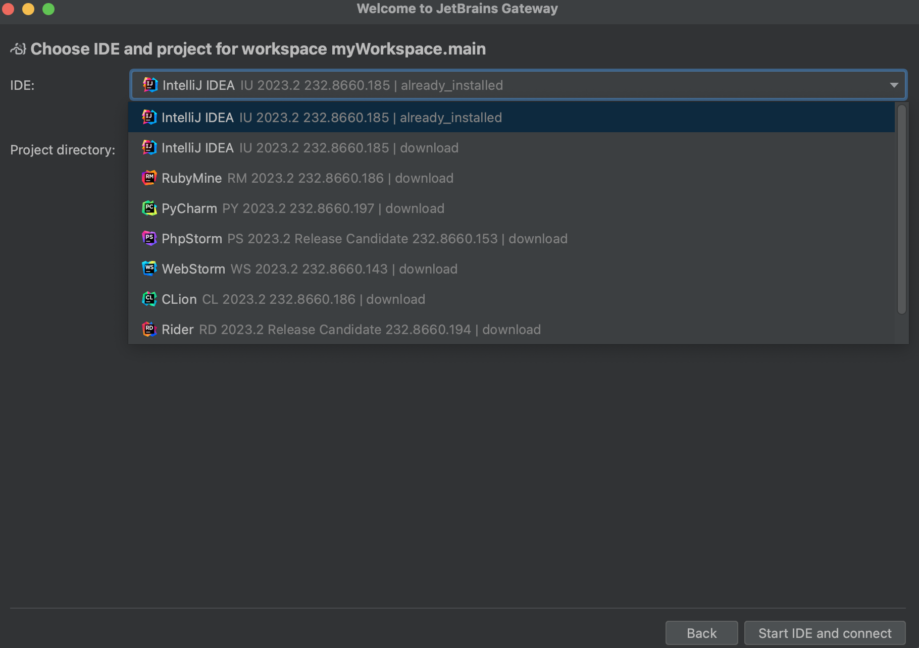 IDE和项目路径 IDE和项目路径