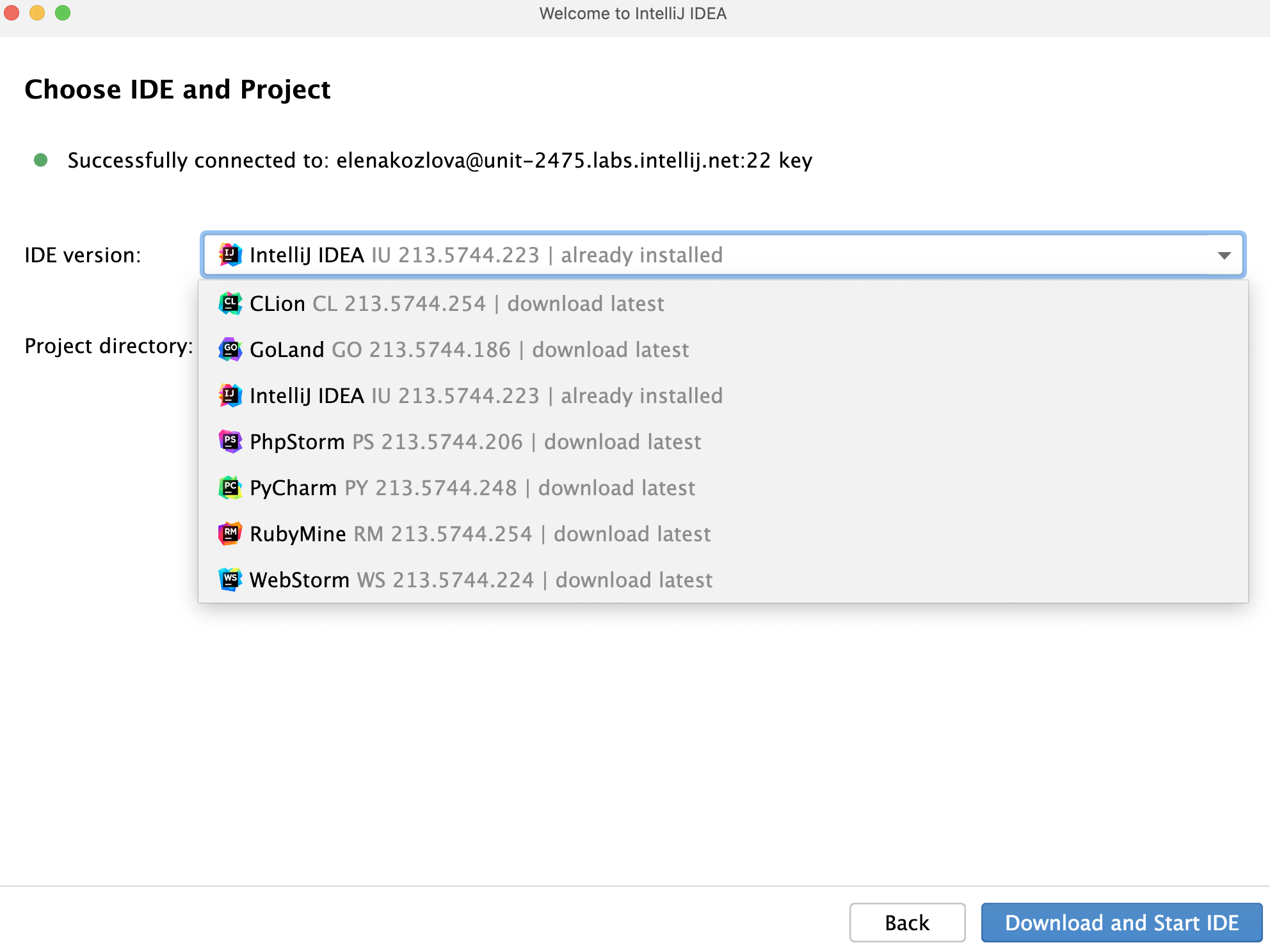 PyCharm 欢迎屏幕 PyCharm 欢迎屏幕