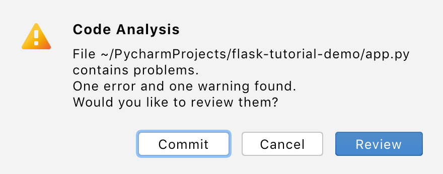 关于检测到的问题的通知 关于检测到的问题的通知