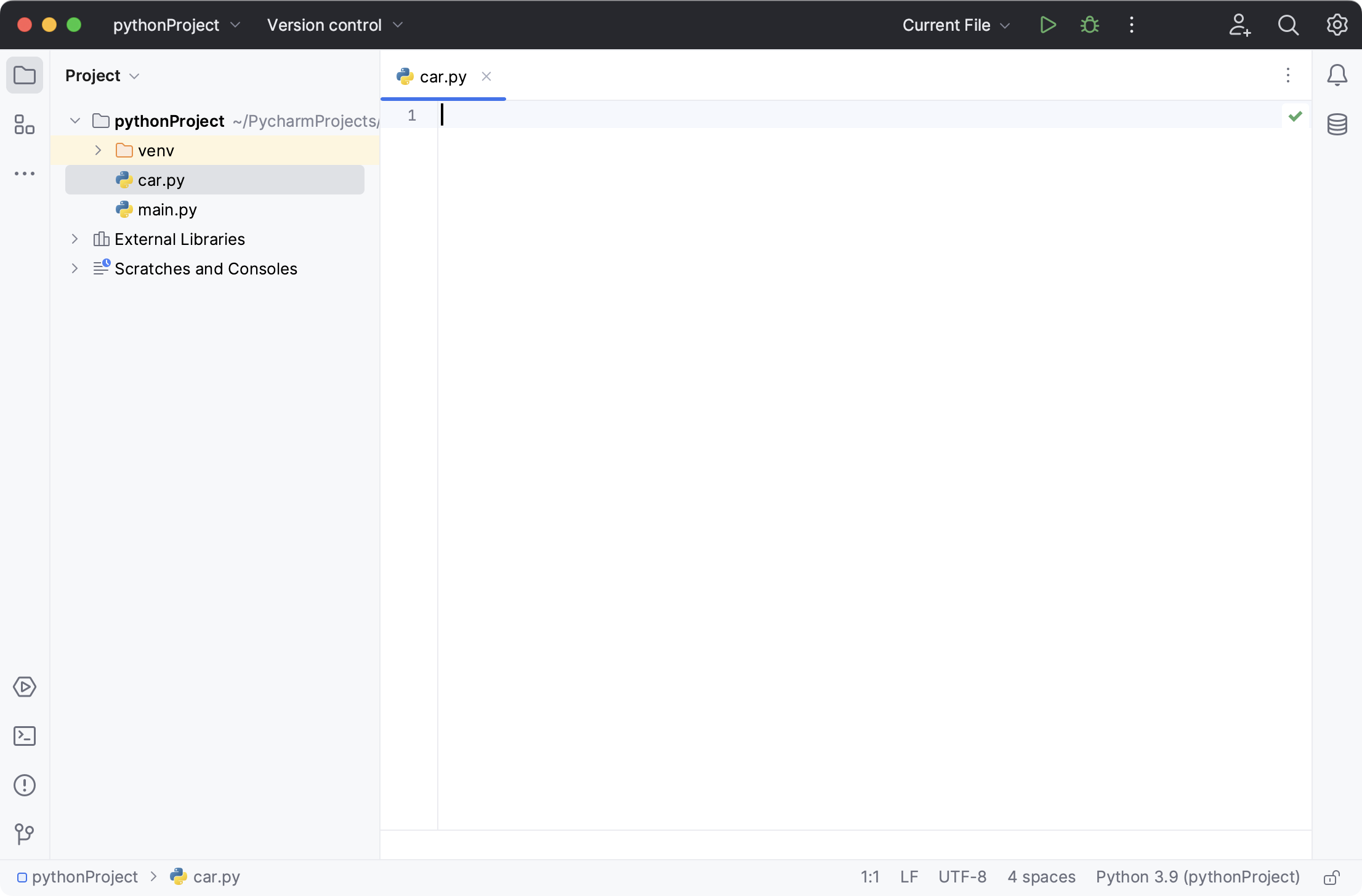 新的Python文件 新的Python文件