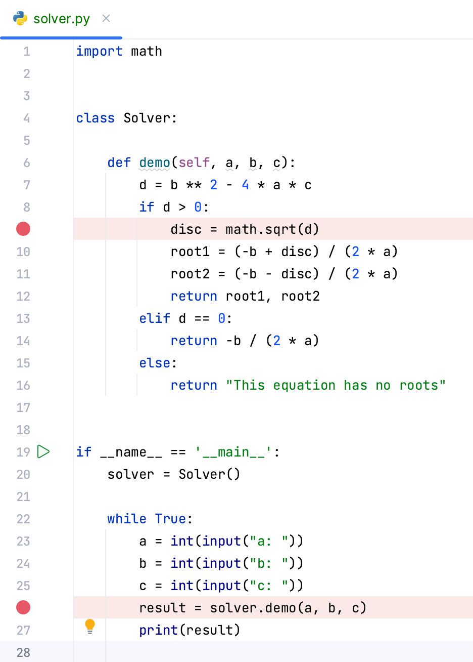 添加断点 添加断点