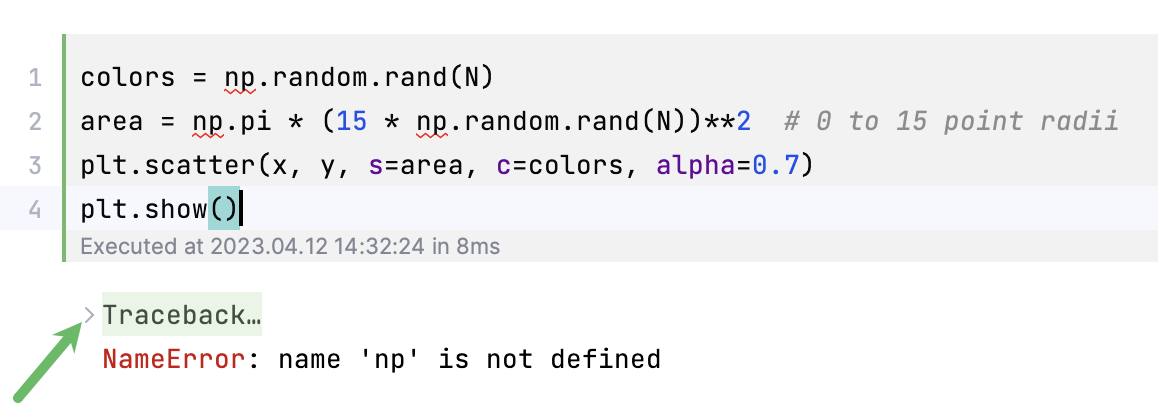 错误回溯 错误回溯