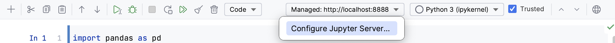 配置 Jupyter 服务器 配置 Jupyter 服务器