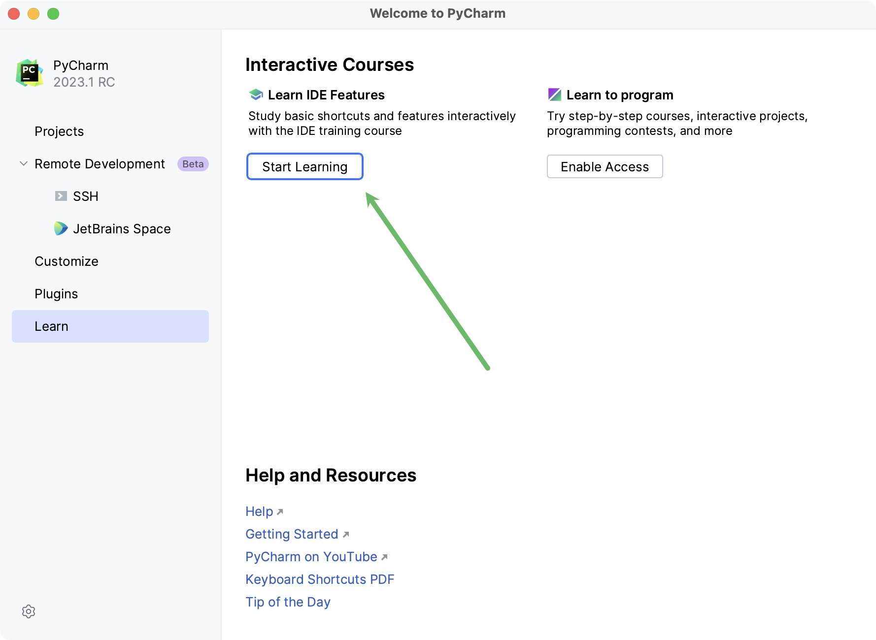 开始学习 开始学习