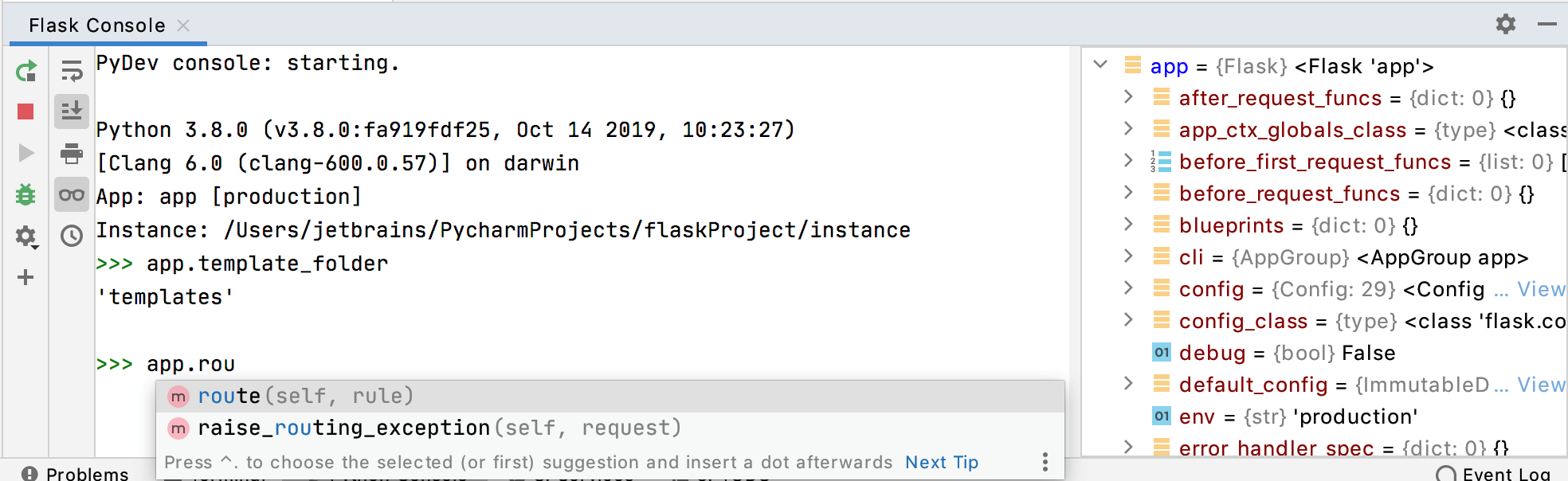 烧瓶控制台 烧瓶控制台