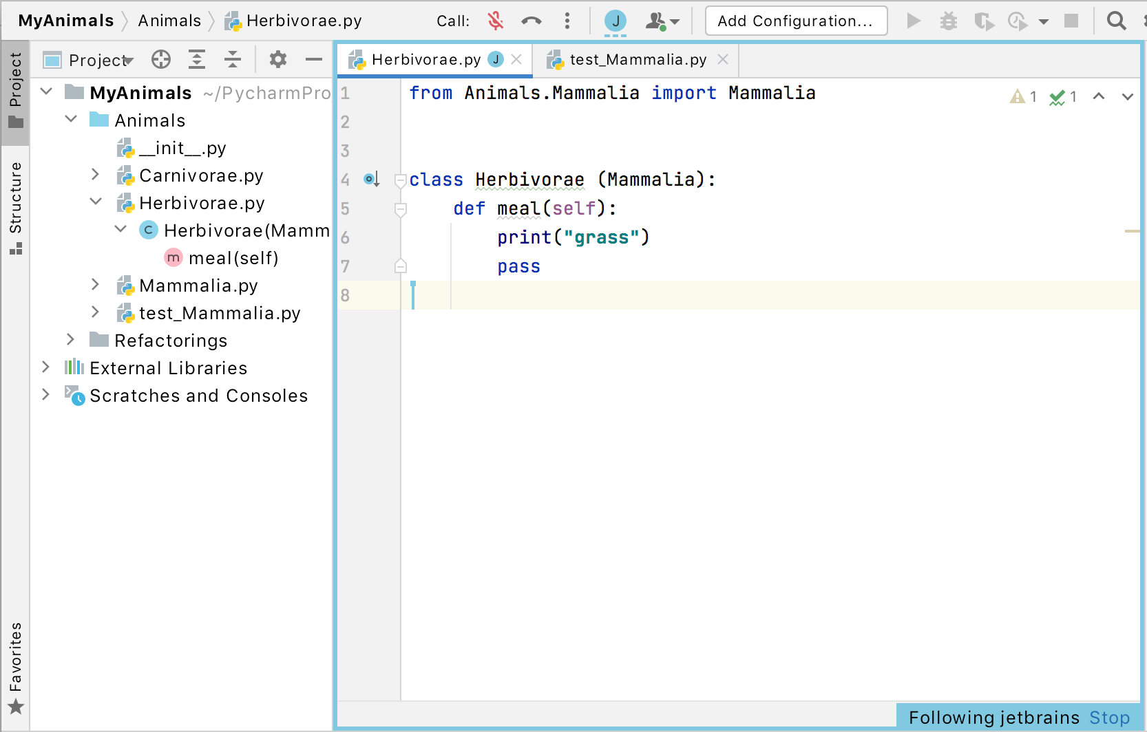 关注其他参与者 关注其他参与者