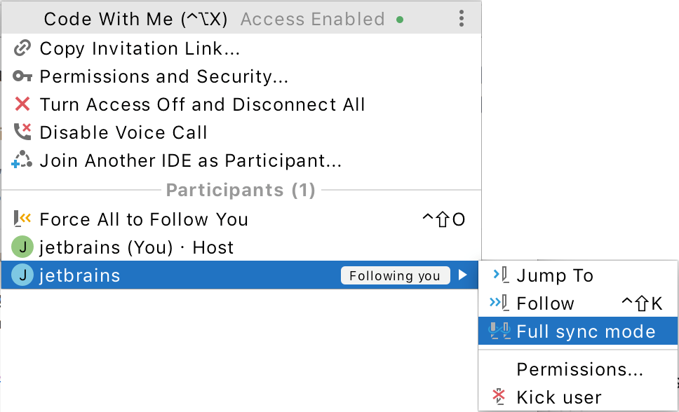选择完全同步模式 选择完全同步模式