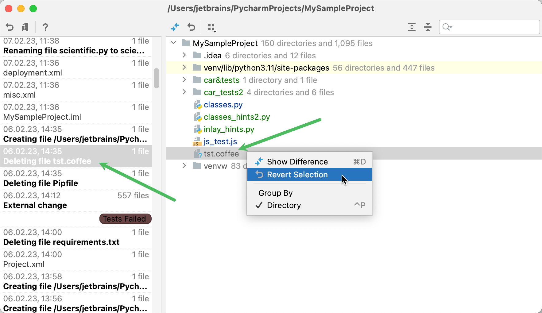 从本地历史记录恢复文件 从本地历史记录恢复文件