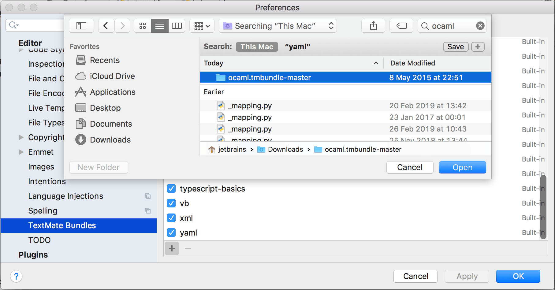 选择下载的捆绑包 选择下载的捆绑包