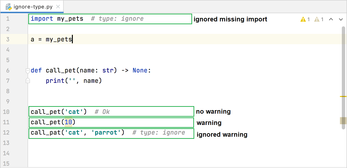 忽略类型验证 忽略类型验证