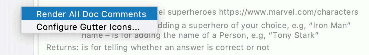 渲染当前文件中的所有注释 渲染当前文件中的所有注释